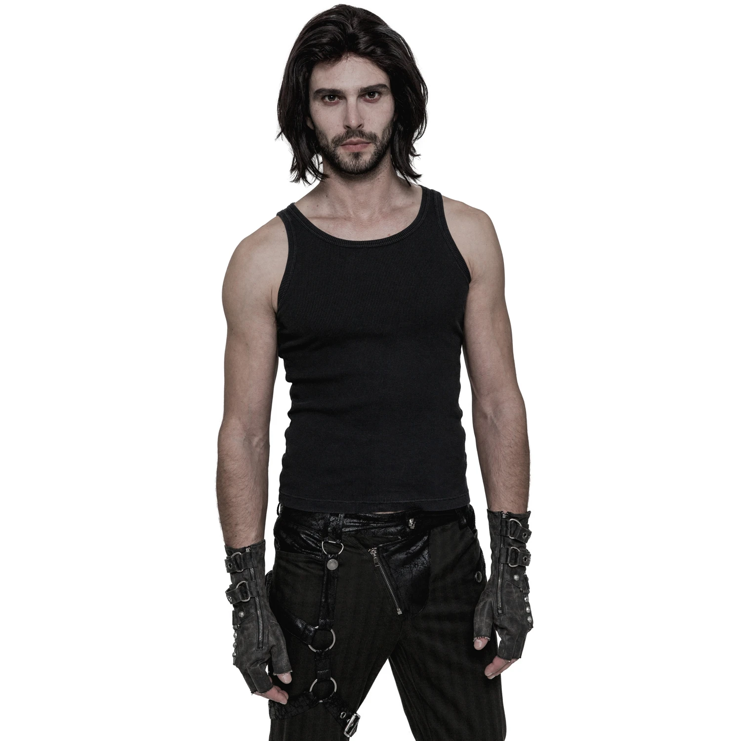 PUNK RAVE Gants 'Mad Max' Gris 7 PUNK RAVE Gants 'Mad Max' Gris – Image 5