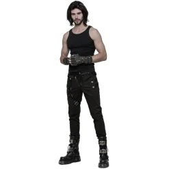 PUNK RAVE Gants 'Mad Max' Gris 20 PUNK RAVE Gants 'Mad Max' Gris -ALCHEMY GOTHIC shop gants mad max gris 5