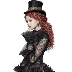 PUNK RAVE Gants Steampunk 'Eulalie' En Dentelle Noire -ALCHEMY GOTHIC shop gants steampunk eulalie en dentelle noire 2
