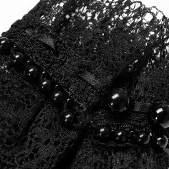 PUNK RAVE Gants Steampunk 'Eulalie' En Dentelle Noire -ALCHEMY GOTHIC shop gants steampunk eulalie en dentelle noire 5