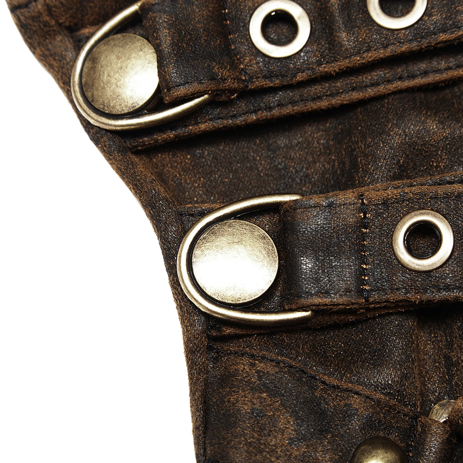 PUNK RAVE Gants Steampunk 'Mad Max' Marrons 12 PUNK RAVE Gants Steampunk 'Mad Max' Marrons – Image 10