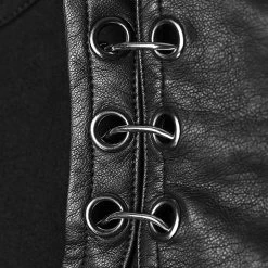 PUNK RAVE Gilet 'Apocalypse' Noir -ALCHEMY GOTHIC shop gilet apocalypse noir 11