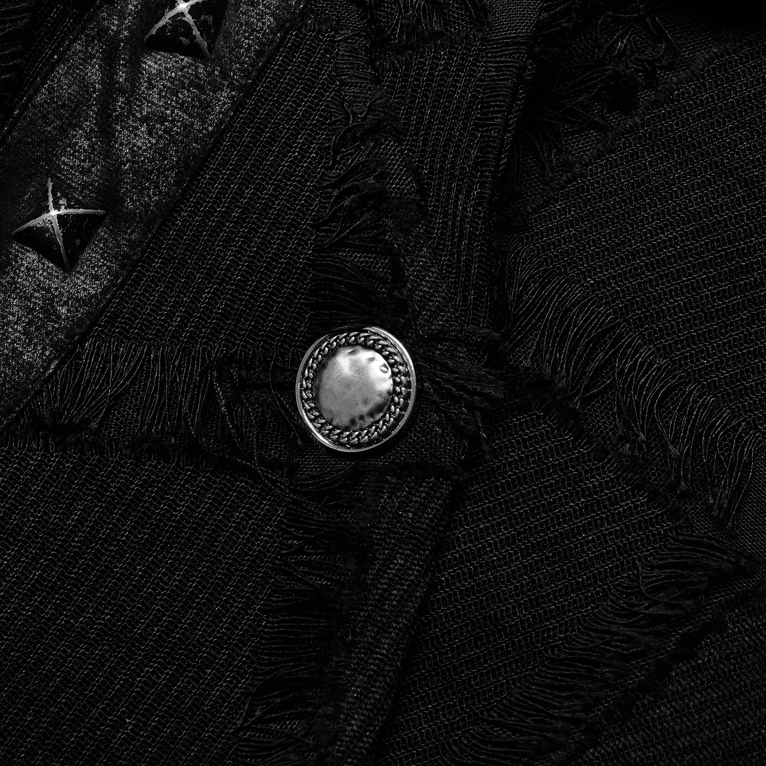 PUNK RAVE Gilet Asymétrique 'Decadent Grintalon' Noir 15 PUNK RAVE Gilet Asymétrique 'Decadent Grintalon' Noir – Image 13