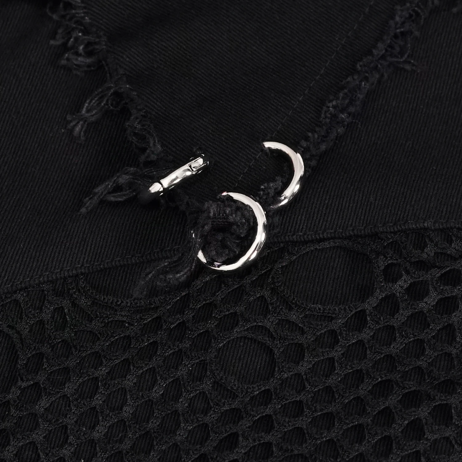 DEVIL FASHION Gilet 'Distressed Heavy Metal' Noir 17 DEVIL FASHION Gilet 'Distressed Heavy Metal' Noir – Image 15