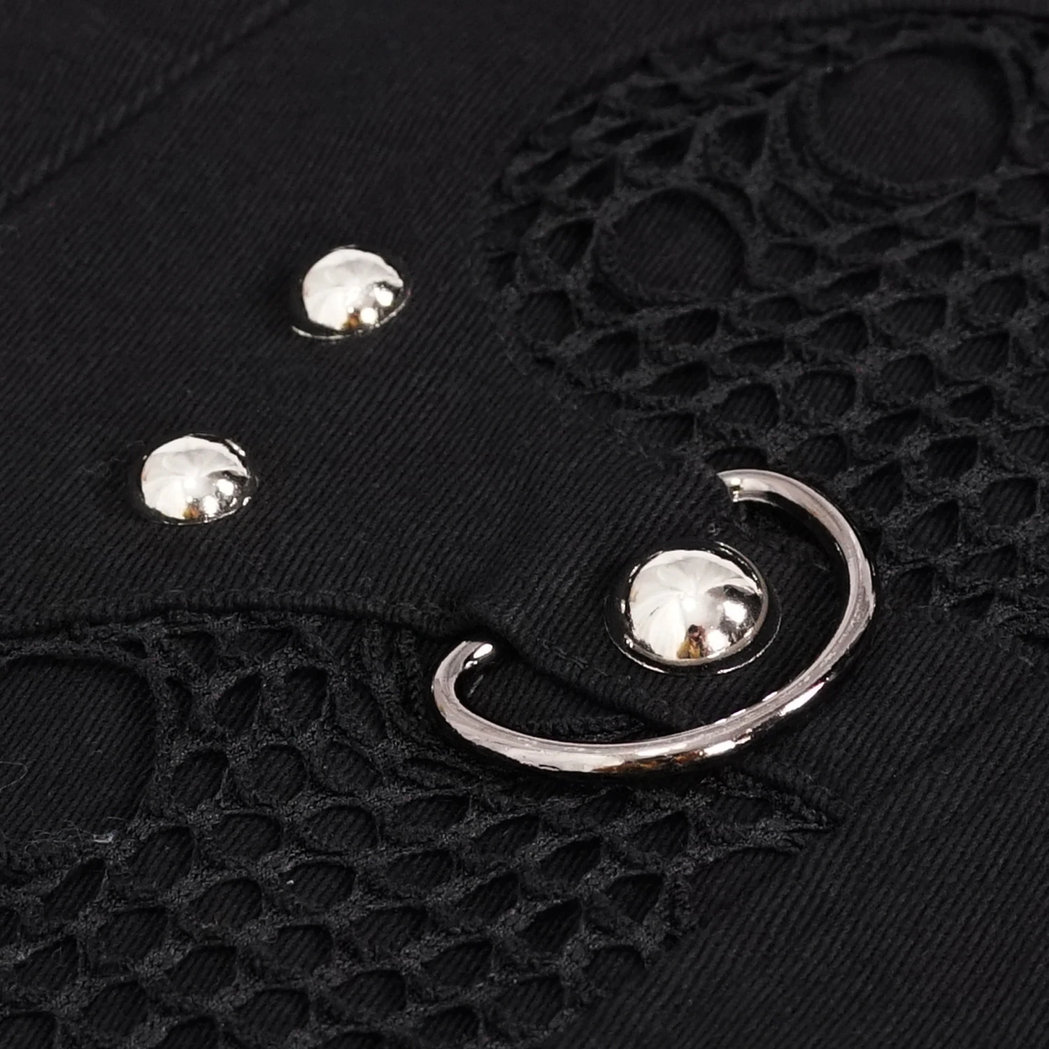 DEVIL FASHION Gilet 'Distressed Heavy Metal' Noir 18 DEVIL FASHION Gilet 'Distressed Heavy Metal' Noir – Image 16