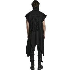 PUNK RAVE Gilet 'Doomsday' Noir -ALCHEMY GOTHIC shop gilet doomsday noir 2