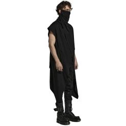 PUNK RAVE Gilet 'Doomsday' Noir -ALCHEMY GOTHIC shop gilet doomsday noir 3