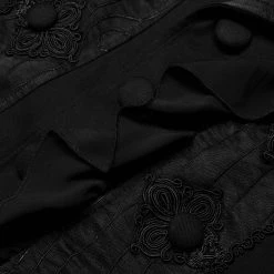 PUNK RAVE Gilet 'Gothic Noble Jacquard' Noir 27 PUNK RAVE Gilet 'Gothic Noble Jacquard' Noir -ALCHEMY GOTHIC shop gilet gothic noble jacquard noir 11
