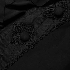 PUNK RAVE Gilet 'Gothic Noble Jacquard' Noir 28 PUNK RAVE Gilet 'Gothic Noble Jacquard' Noir -ALCHEMY GOTHIC shop gilet gothic noble jacquard noir 12