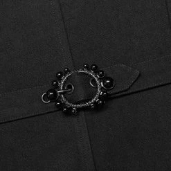 PUNK RAVE Gilet 'Gothic Patchwork' Noir 24 PUNK RAVE Gilet 'Gothic Patchwork' Noir -ALCHEMY GOTHIC shop gilet gothic patchwork noir 10