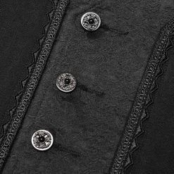 PUNK RAVE Gilet 'Gothic Patchwork' Noir 22 PUNK RAVE Gilet 'Gothic Patchwork' Noir -ALCHEMY GOTHIC shop gilet gothic patchwork noir 8