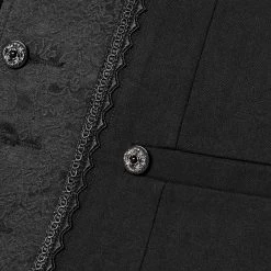 PUNK RAVE Gilet 'Gothic Patchwork' Noir 23 PUNK RAVE Gilet 'Gothic Patchwork' Noir -ALCHEMY GOTHIC shop gilet gothic patchwork noir 9