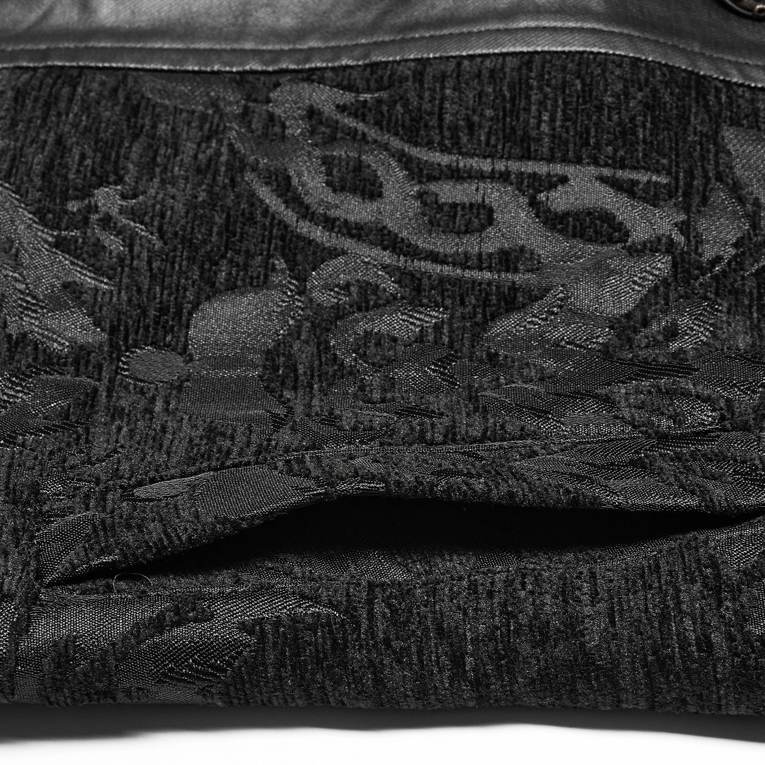 PUNK RAVE Gilet Gothique 'Arius' Noir 14 PUNK RAVE Gilet Gothique 'Arius' Noir – Image 12