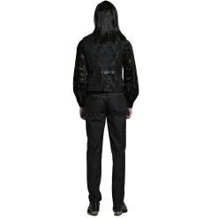 PUNK RAVE Gilet Gothique 'Arius' Noir 21 PUNK RAVE Gilet Gothique 'Arius' Noir -ALCHEMY GOTHIC shop gilet gothique arius noir 5