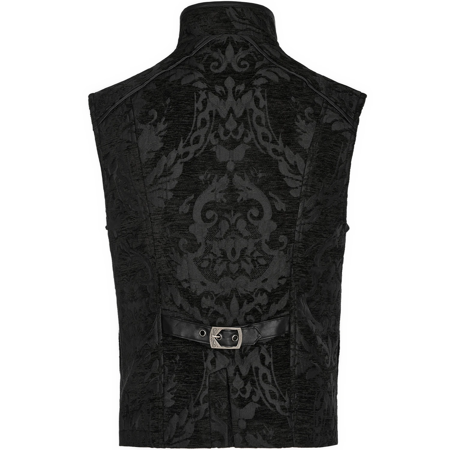 PUNK RAVE Gilet Gothique 'Arius' Noir 11 PUNK RAVE Gilet Gothique 'Arius' Noir – Image 9