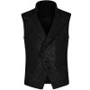 PUNK RAVE Gilet Gothique 'Nostalgic Lover' Noir