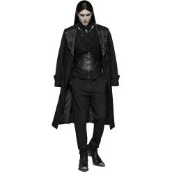 PUNK RAVE Gilet Gothique 'Nostalgic Lover' Noir -ALCHEMY GOTHIC shop gilet gothique nostalgic lover noir 6