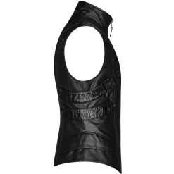 PUNK RAVE Gilet Gothique 'Orkus' Noir 21 PUNK RAVE Gilet Gothique 'Orkus' Noir -ALCHEMY GOTHIC shop gilet gothique orkus noir 7