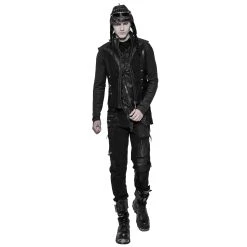 PUNK RAVE Gilet Gothique 'Panzer' Noir 21 PUNK RAVE Gilet Gothique 'Panzer' Noir -ALCHEMY GOTHIC shop gilet gothique panzer noir 5