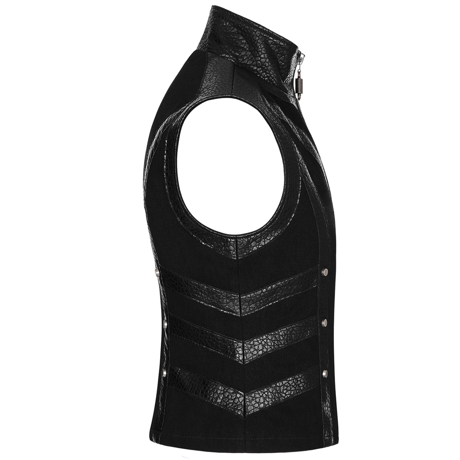 PUNK RAVE Gilet Gothique 'Panzer' Noir 11 PUNK RAVE Gilet Gothique 'Panzer' Noir – Image 9