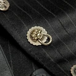 PUNK RAVE Gilet Gothique Victorien 'Cagliostro' Noir -ALCHEMY GOTHIC shop gilet gothique victorien cagliostro noir 10