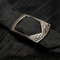 PUNK RAVE Gilet Gothique Victorien 'Cagliostro' Noir -ALCHEMY GOTHIC shop gilet gothique victorien cagliostro noir 11