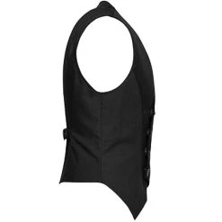 PUNK RAVE Gilet Gothique Victorien 'Cagliostro' Noir -ALCHEMY GOTHIC shop gilet gothique victorien cagliostro noir 9