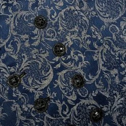 PUNK RAVE Gilet 'Lycidas' En Jacquard Bleu 27 PUNK RAVE Gilet 'Lycidas' En Jacquard Bleu -ALCHEMY GOTHIC shop gilet lycidas en jacquard bleu 11