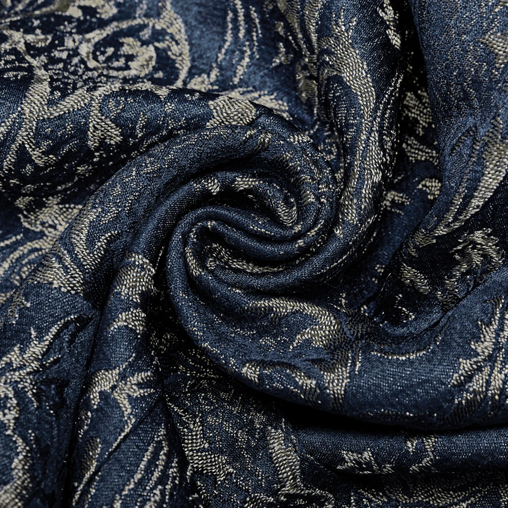 PUNK RAVE Gilet 'Lycidas' En Jacquard Bleu 16 PUNK RAVE Gilet 'Lycidas' En Jacquard Bleu – Image 14