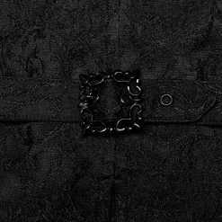 PUNK RAVE Gilet 'Lycidas' En Jacquard Noir 28 PUNK RAVE Gilet 'Lycidas' En Jacquard Noir -ALCHEMY GOTHIC shop gilet lycidas en jacquard noir 12