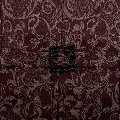 PUNK RAVE Gilet 'Lycidas' En Jacquard Rouge -ALCHEMY GOTHIC shop gilet lycidas en jacquard rouge 11