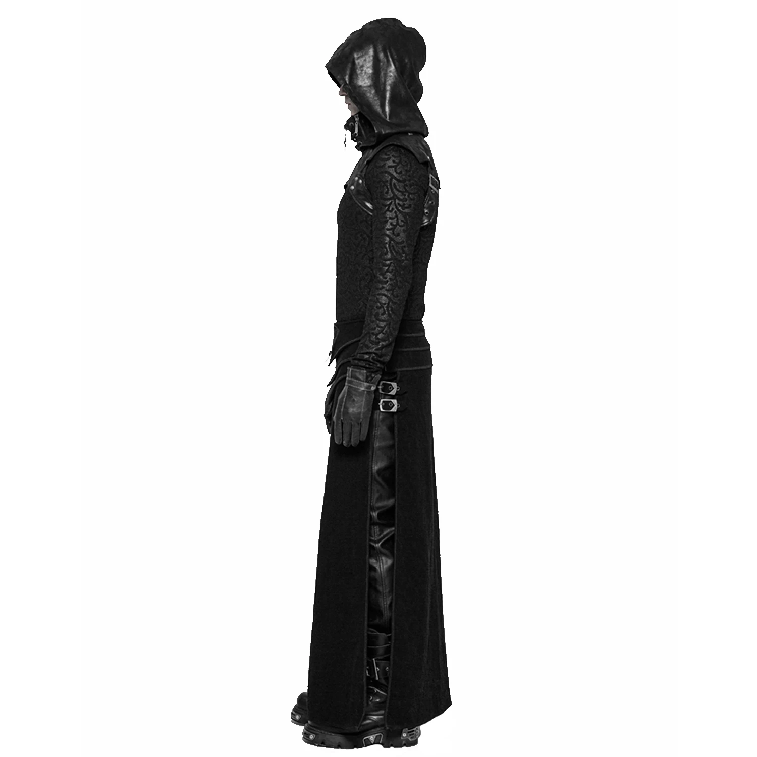 PUNK RAVE Harnais-Capuche 'Assassin's Creed' Noir 13 PUNK RAVE Harnais-Capuche 'Assassin's Creed' Noir – Image 11