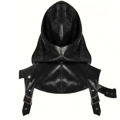 PUNK RAVE Harnais-Capuche 'Assassin's Creed' Noir 32 PUNK RAVE Harnais-Capuche 'Assassin's Creed' Noir -ALCHEMY GOTHIC shop harnais capuche assassin s creed noir 13