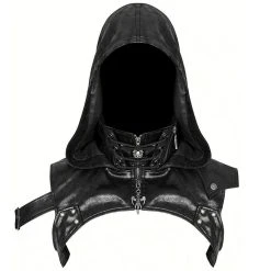 PUNK RAVE Harnais-Capuche 'Assassin's Creed' Noir