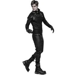 PUNK RAVE Harnais-Capuche 'Assassin's Creed' Noir 25 PUNK RAVE Harnais-Capuche 'Assassin's Creed' Noir -ALCHEMY GOTHIC shop harnais capuche assassin s creed noir 6