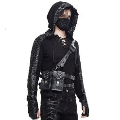 DEVIL FASHION Harnais Ceinture 'Altaïr' Noir -ALCHEMY GOTHIC shop harnais ceinture altair noir 3