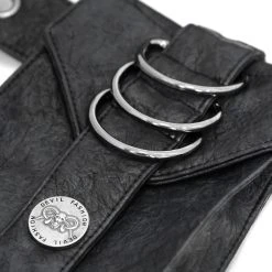 DEVIL FASHION Harnais Ceinture 'Altaïr' Noir -ALCHEMY GOTHIC shop harnais ceinture altair noir 9