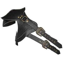 PUNK RAVE Harnais D'Epaule 'Dracarys' Noir