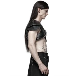 PUNK RAVE Harnais D'Epaule 'Dracarys' Noir 17 PUNK RAVE Harnais D'Epaule 'Dracarys' Noir -ALCHEMY GOTHIC shop harnais d epaule dracarys noir 3