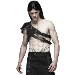 PUNK RAVE Harnais D'Epaule 'Dracarys' Noir 18 PUNK RAVE Harnais D'Epaule 'Dracarys' Noir -ALCHEMY GOTHIC shop harnais d epaule dracarys noir 4