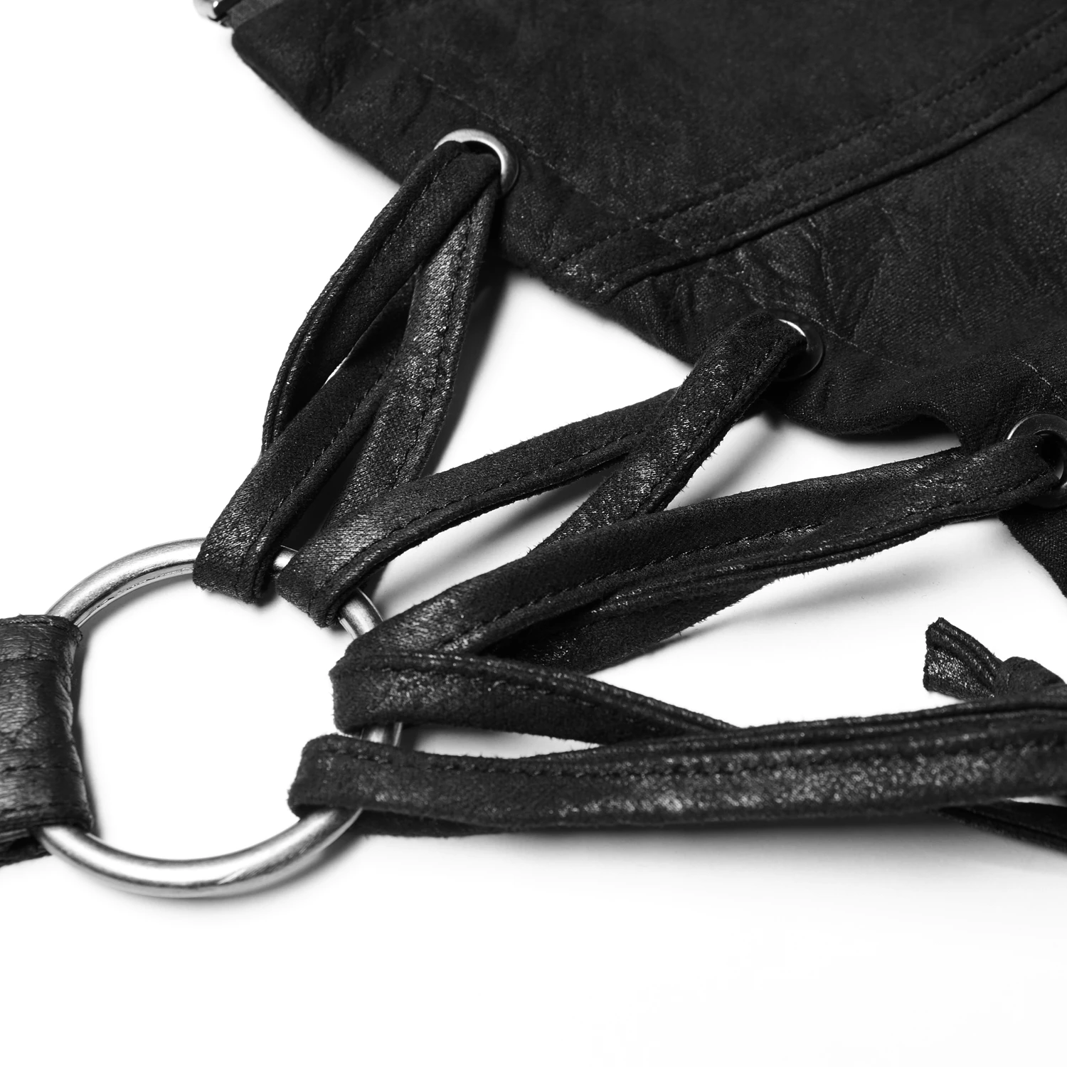 PUNK RAVE Harnais D'Epaule Gothique 'Hegoa' Noir 13 PUNK RAVE Harnais D'Epaule Gothique 'Hegoa' Noir – Image 11