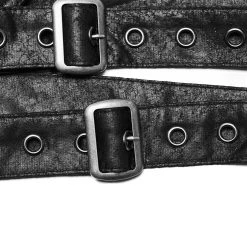 PUNK RAVE Harnais D'Epaule Steampunk 'Catharsis' Noir -ALCHEMY GOTHIC shop harnais d epaule steampunk catharsis noir 10