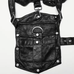PUNK RAVE Harnais D'Epaule Steampunk 'Catharsis' Noir -ALCHEMY GOTHIC shop harnais d epaule steampunk catharsis noir 15