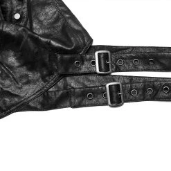 PUNK RAVE Harnais D'Epaule Steampunk 'Catharsis' Noir -ALCHEMY GOTHIC shop harnais d epaule steampunk catharsis noir 9