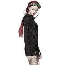 PUNK RAVE Haut à Capuche 'Destruction Unit' Noir -ALCHEMY GOTHIC shop haut a capuche destruction unit noir 5
