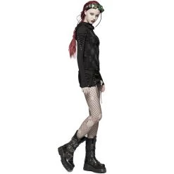PUNK RAVE Haut à Capuche 'Destruction Unit' Noir -ALCHEMY GOTHIC shop haut a capuche destruction unit noir 8