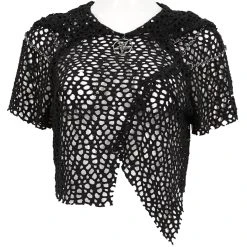 DEVIL FASHION Haut à Capuche 'Sherzal' Noir -ALCHEMY GOTHIC shop haut a capuche sherzal noir 13