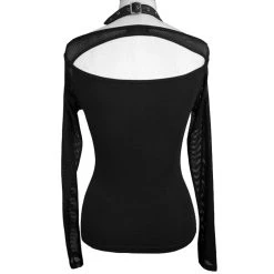 DEVIL FASHION Haut à Manches Longues 'Esmerée' Noir 24 DEVIL FASHION Haut à Manches Longues 'Esmerée' Noir -ALCHEMY GOTHIC shop haut a manches longues esmeree noir 10
