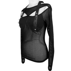 DEVIL FASHION Haut à Manches Longues 'Esmerée' Noir 25 DEVIL FASHION Haut à Manches Longues 'Esmerée' Noir -ALCHEMY GOTHIC shop haut a manches longues esmeree noir 11