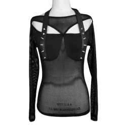 DEVIL FASHION Haut à Manches Longues 'Esmerée' Noir 23 DEVIL FASHION Haut à Manches Longues 'Esmerée' Noir -ALCHEMY GOTHIC shop haut a manches longues esmeree noir 9
